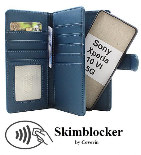 CoverinSkimblocker Sony Xperia 10 VI 5G XL Magnet Phone Wallet