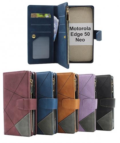 billigamobilskydd.seXL Standcase Luxury Wallet Motorola Edge 50 Neo