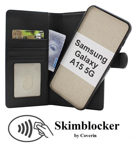 CoverinSkimblocker Samsung Galaxy A15 5G Magnet Phone Wallet