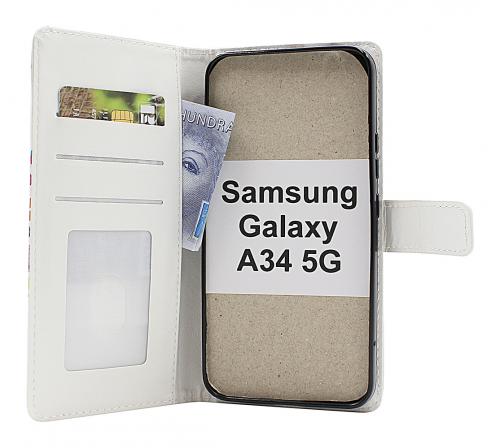 billigamobilskydd.seDesign Wallet Samsung Galaxy A34 5G