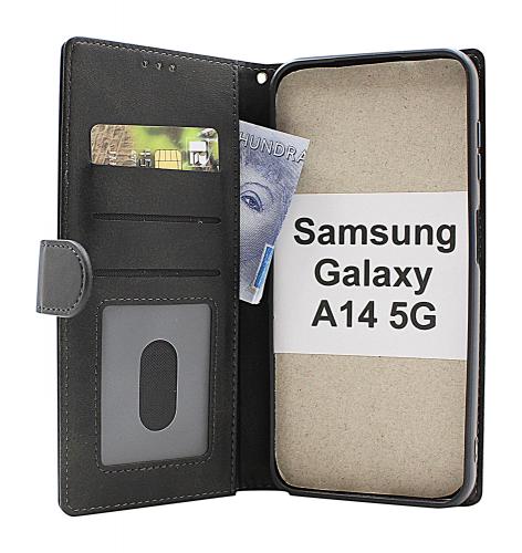 billigamobilskydd.seZipper Standcase Wallet Samsung Galaxy A14 4G / 5G