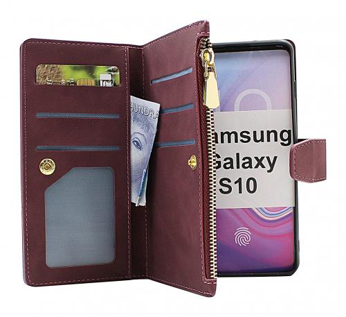 billigamobilskydd.seXL Standcase Luxury Wallet Samsung Galaxy S10 (G973F)