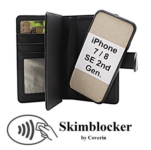 CoverinSkimblocker XL Magnet Wallet iPhone 7/8/SE 2nd/3rd Gen.