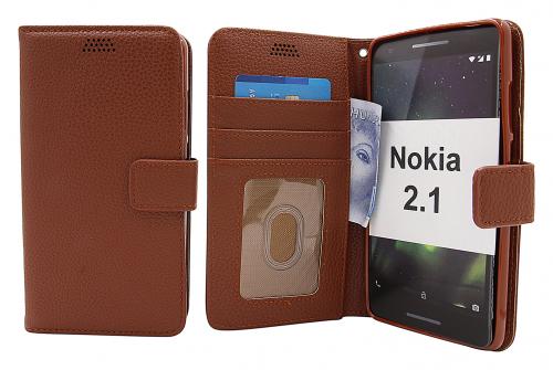 billigamobilskydd.seNew Standcase Wallet Nokia 2.1