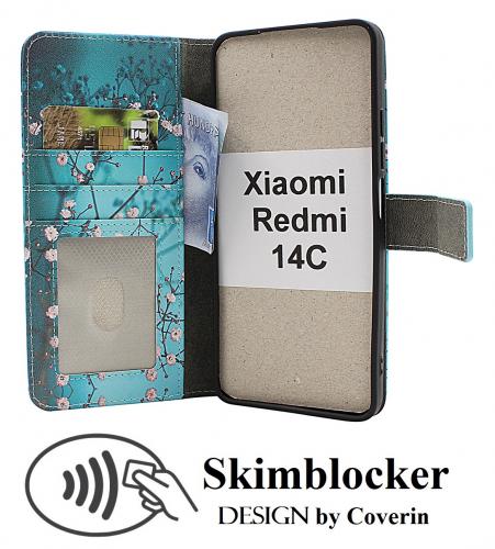 billigamobilskydd.seSkimblocker Xiaomi Redmi 14C Phone Wallet Design