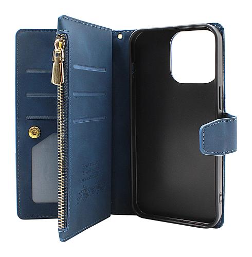 billigamobilskydd.seXL Standcase Luxury Wallet iPhone 15 Pro Max