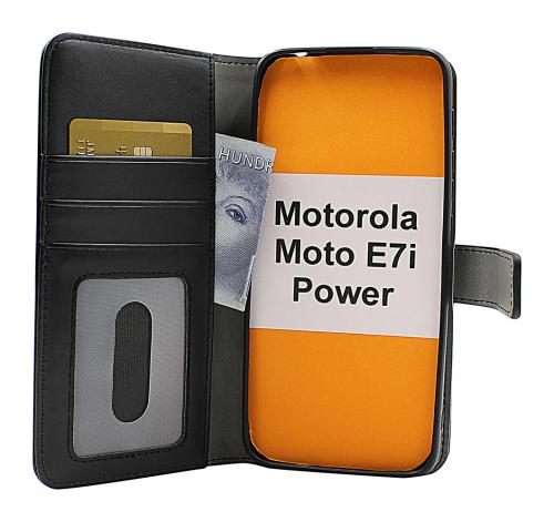 CoverinSkimblocker Magnet Wallet Motorola Moto E7i Power