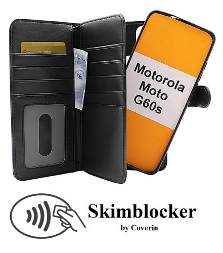 CoverinSkimblocker XL Magnet Wallet Motorola Moto G60s