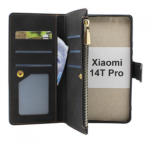 billigamobilskydd.seXL Xiaomi 14T Pro Luxury Phone Wallet