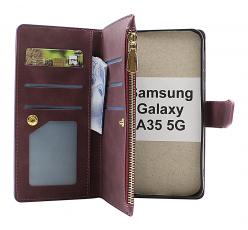 billigamobilskydd.seXL Standcase Luxury Wallet Samsung Galaxy A35 5G