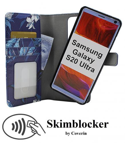 CoverinSkimblocker Magnet Designwallet Samsung Galaxy S20 Ultra (G988B)