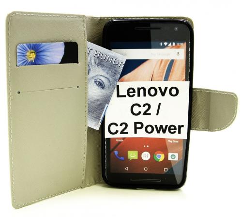 billigamobilskydd.seDesignwallet Lenovo C2 / Vibe C2