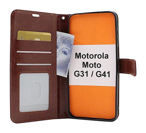 billigamobilskydd.seCrazy Horse Wallet Motorola Moto G31/G41