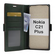 billigamobilskydd.seLuxury Standcase Wallet Nokia C21 Plus