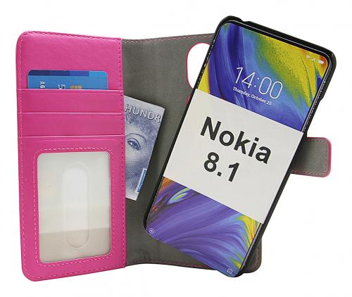 CoverinSkimblocker Magnet Wallet Nokia 8.1