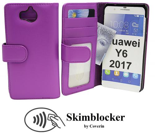 CoverinSkimblocker Wallet Huawei Y6 2017 (MYA-L41)