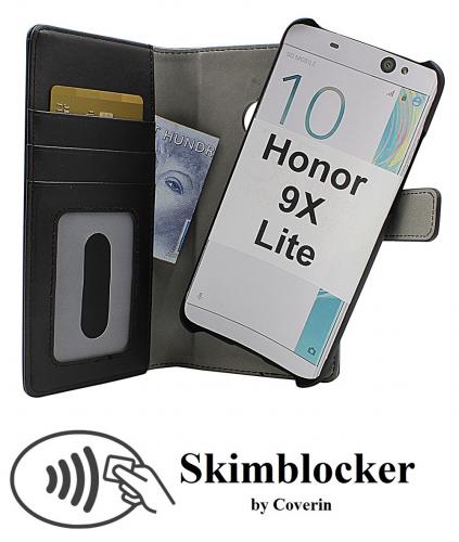 CoverinSkimblocker Magnet Wallet Huawei Honor 9X Lite