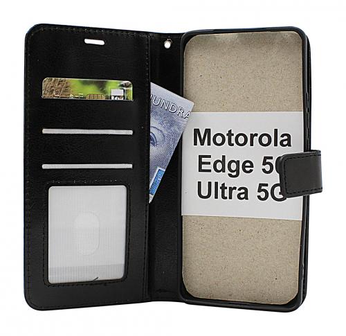 billigamobilskydd.seCrazy Horse Motorola Edge 50 Ultra 5G Phone Wallet