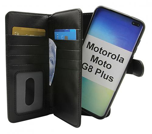 CoverinSkimblocker XL Magnet Wallet Motorola Moto G8 Plus