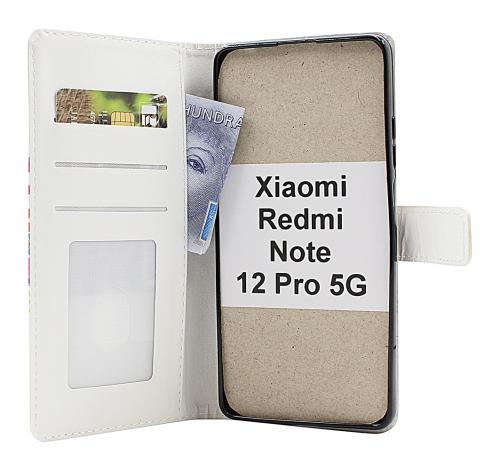 billigamobilskydd.seDesign Wallet Xiaomi Redmi Note 12 Pro 5G