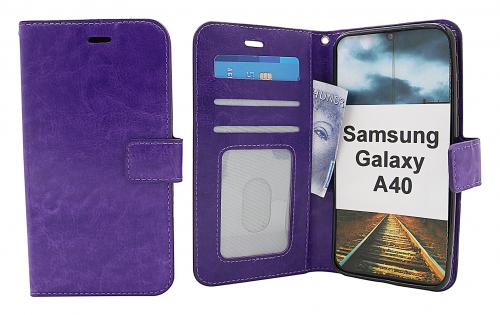 billigamobilskydd.seCrazy Horse Wallet Samsung Galaxy A40 (A405FN/DS)