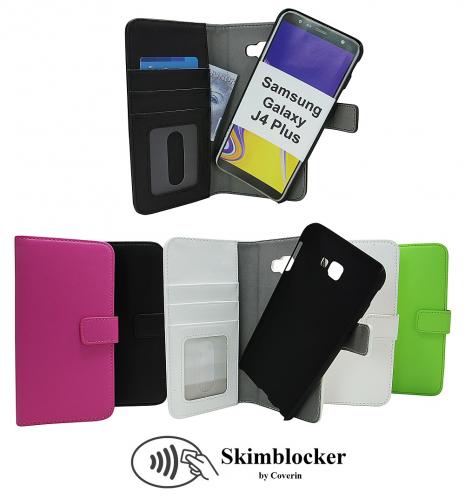 CoverinSkimblocker Magnet Wallet Samsung Galaxy J4 Plus (J415FN/DS)