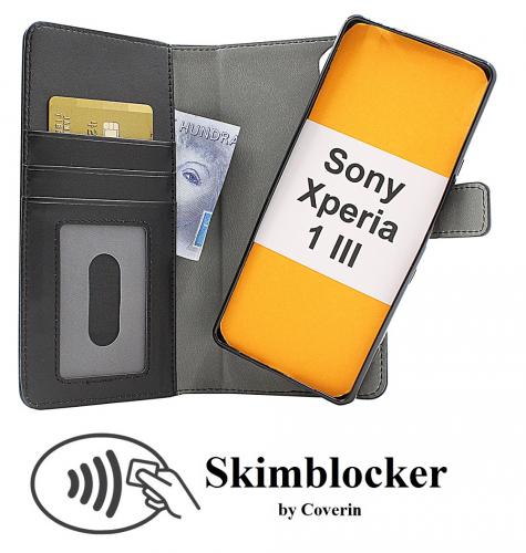 CoverinSkimblocker Magnet Wallet Sony Xperia 1 III (XQ-BC52)