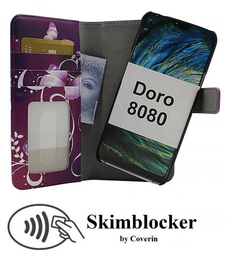 CoverinSkimblocker Magnet Designwallet Doro 8080