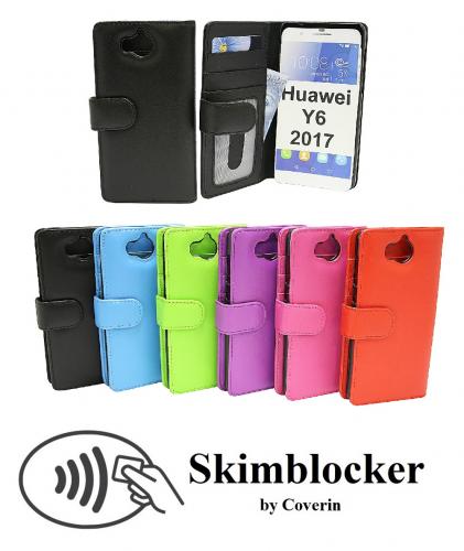 CoverinSkimblocker Wallet Huawei Y6 2017 (MYA-L41)