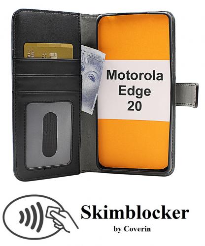 CoverinSkimblocker Magnet Wallet Motorola Edge 20