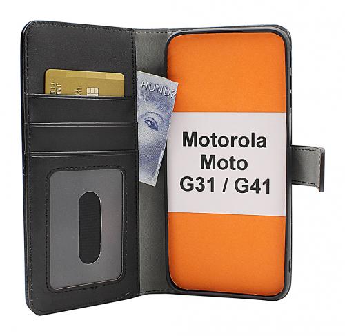 CoverinSkimblocker Magnet Wallet Motorola Moto G31/G41