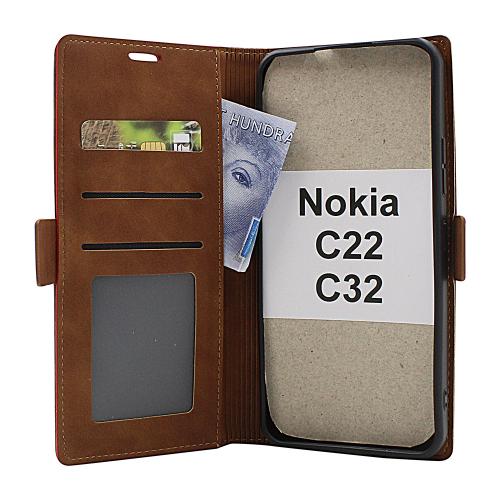 billigamobilskydd.seLuxury Standcase Wallet Nokia C22 / C32