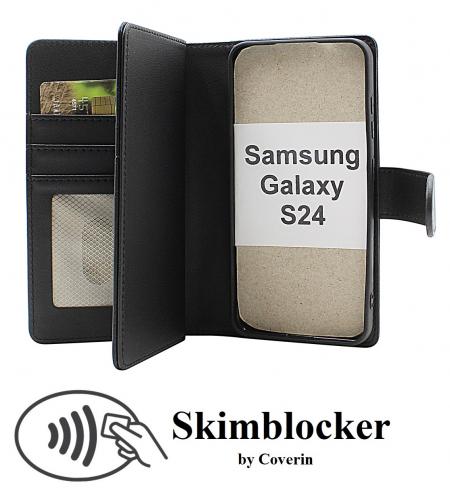 CoverinSkimblocker Samsung Galaxy S24 5G XL Magnet Phone Wallet