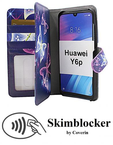 CoverinSkimblocker XL Magnet Designwallet Huawei Y6p