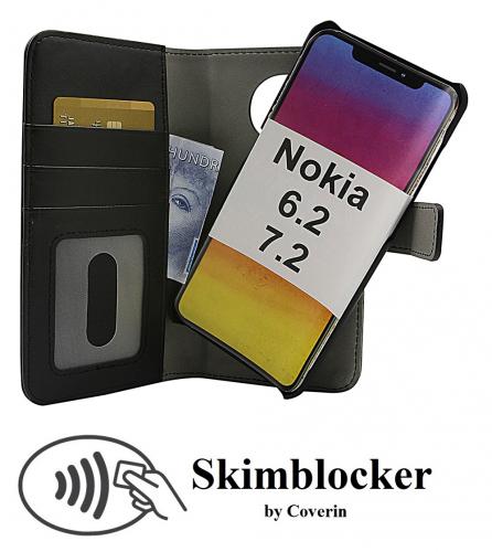 CoverinSkimblocker Magnet Wallet Nokia 6.2 / 7.2