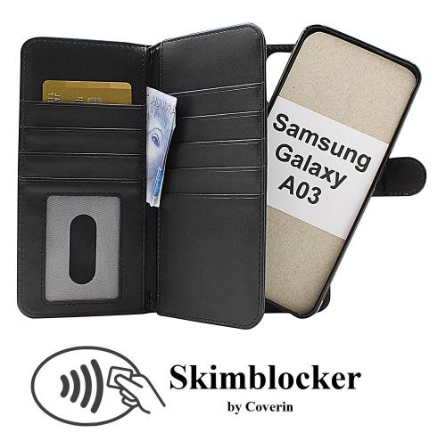 CoverinSkimblocker XL Magnet Wallet Samsung Galaxy A03 (A035G/DS)