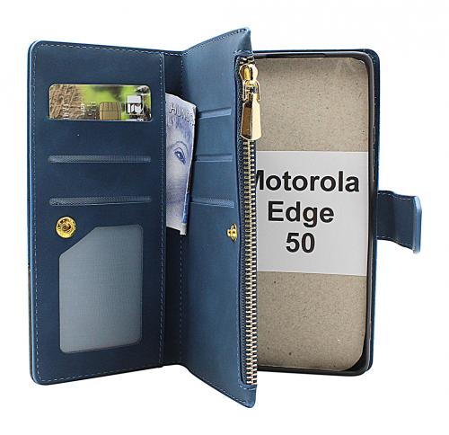 billigamobilskydd.seXL Standcase Luxury Wallet Motorola Edge 50