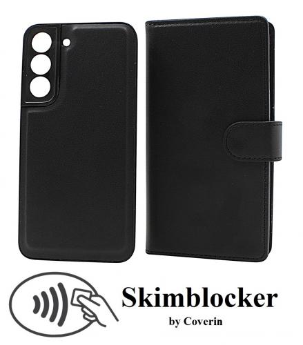 CoverinSkimblocker Samsung Galaxy S22 5G Magnet Phone Wallet