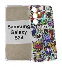 billigamobilskydd.seDesign Case TPU Samsung Galaxy S24 5G (SM-S921B/DS)