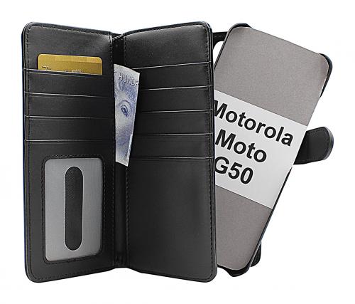 CoverinSkimblocker XL Magnet Wallet Motorola Moto G50