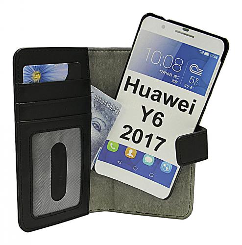 CoverinSkimblocker Magnet Wallet Huawei Y6 2017 (MYA-L41)