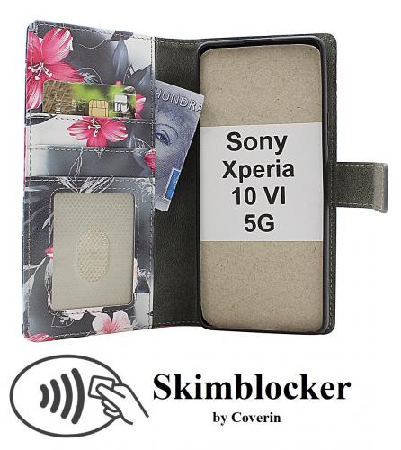 CoverinSkimblocker Sony Xperia 10 VI 5G Magnet Phone Wallet Design