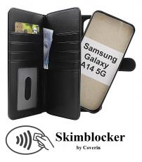 CoverInSkimblocker XL Magnet Wallet Samsung Galaxy A14 4G / 5G