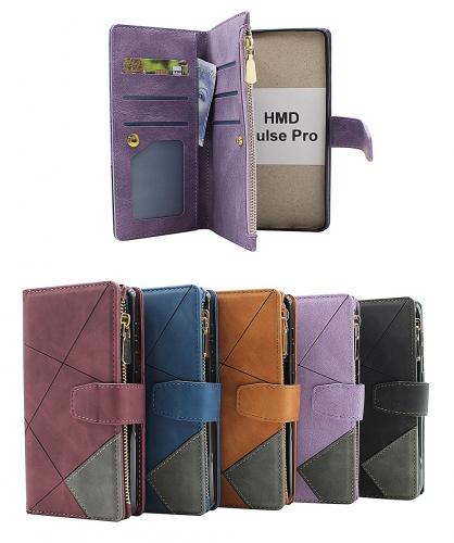 billigamobilskydd.seXL HMD Pulse Pro / Pulse Plus Luxury Phone Wallet