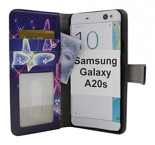 CoverinSkimblocker Magnet Designwallet Samsung Galaxy A20s (A207F/DS)