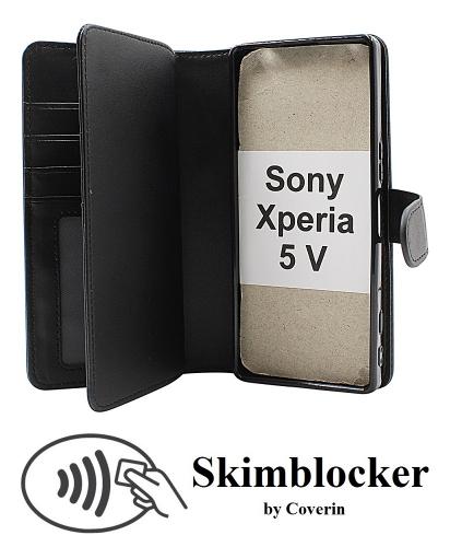 CoverinSkimblocker XL Magnet Wallet Sony Xperia 5 V