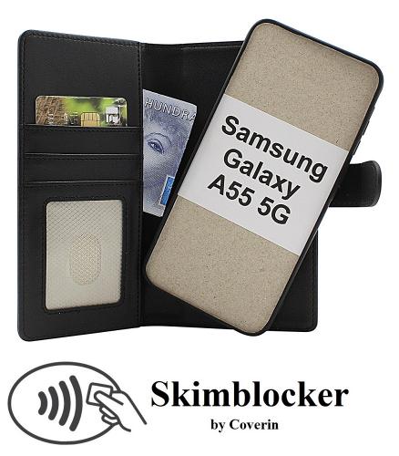 CoverinSkimblocker Magnet Wallet Samsung Galaxy A55 5G