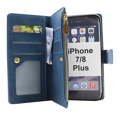 billigamobilskydd.seXL Standcase Luxury Wallet iPhone 6 Plus / 7 Plus / 8 Plus