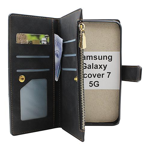 billigamobilskydd.seXL Standcase Luxury Wallet Samsung Galaxy Xcover7 5G (SM-G556B)