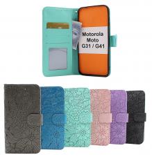 billigamobilskydd.seFlower Standcase Wallet Motorola Moto G31/G41